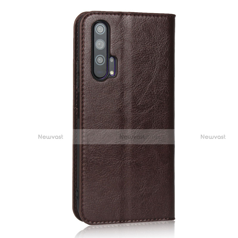 Leather Case Stands Flip Cover T16 Holder for Huawei Honor 20 Pro