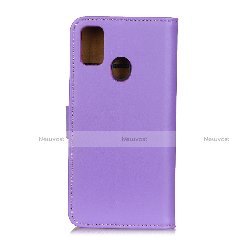 Leather Case Stands Flip Cover T16 Holder for Huawei P Smart (2020)