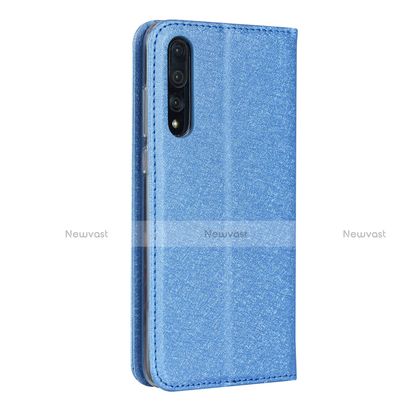 Leather Case Stands Flip Cover T16 Holder for Huawei P20 Pro
