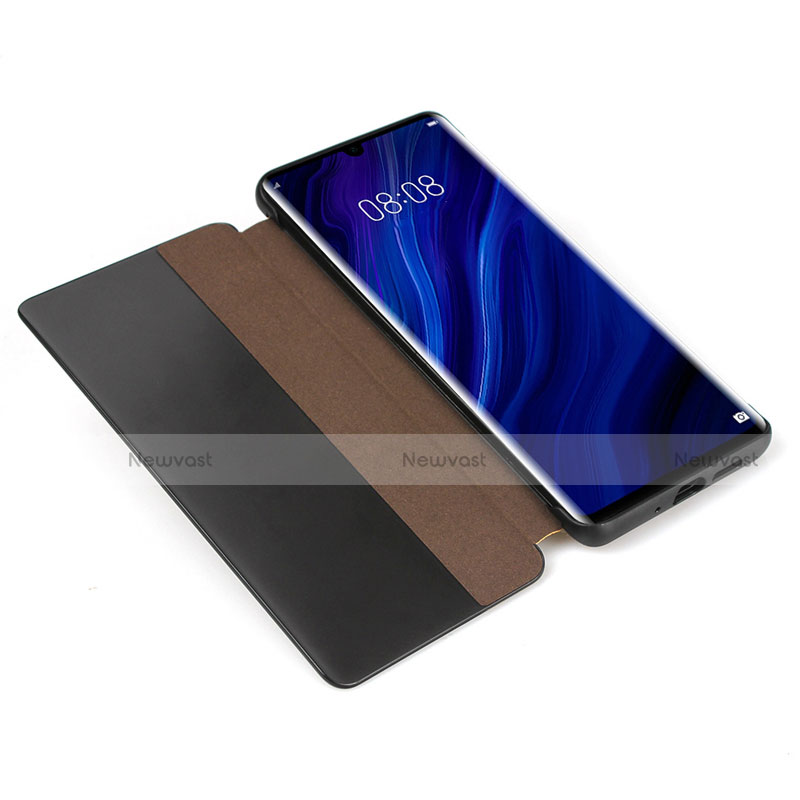Leather Case Stands Flip Cover T16 Holder for Huawei P30 Pro New Edition