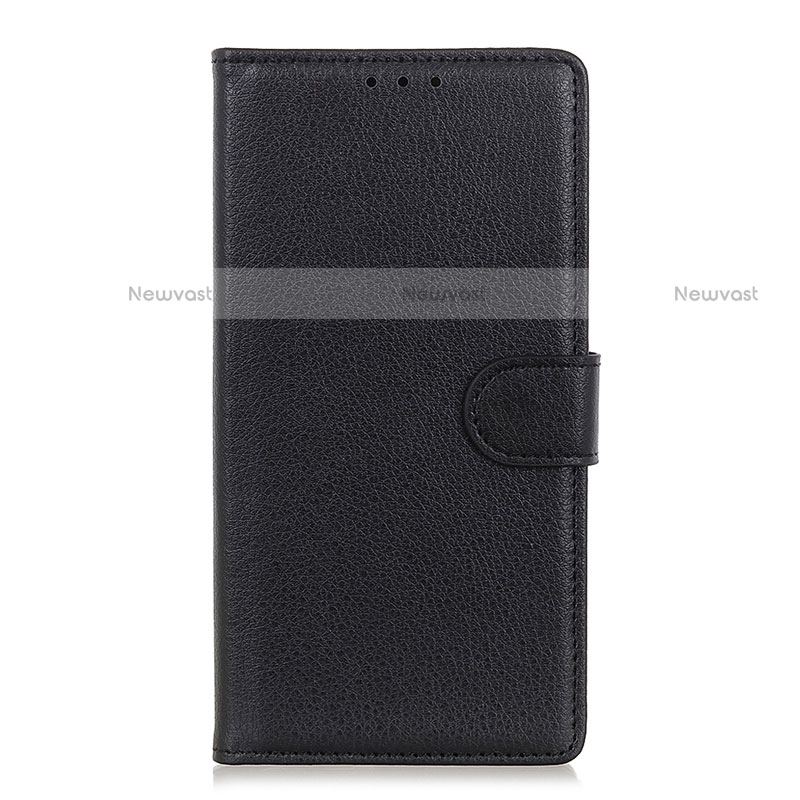 Leather Case Stands Flip Cover T16 Holder for Samsung Galaxy Note 20 Ultra 5G Black