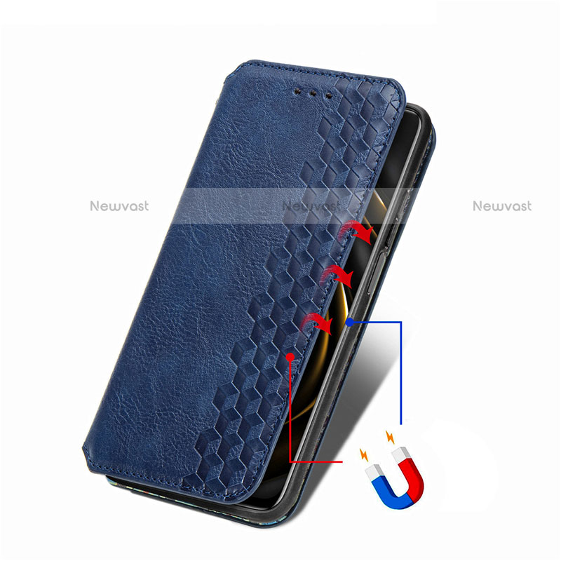 Leather Case Stands Flip Cover T16 Holder for Xiaomi Poco M3