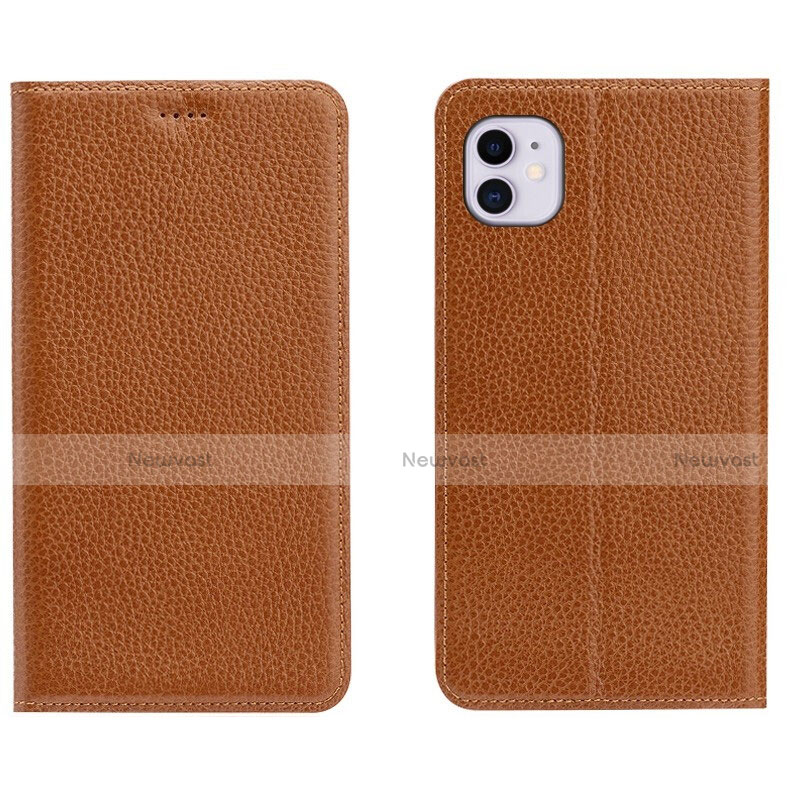 Leather Case Stands Flip Cover T17 Holder for Apple iPhone 11