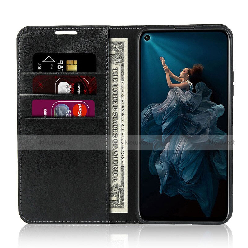 Leather Case Stands Flip Cover T18 Holder for Huawei Honor 20