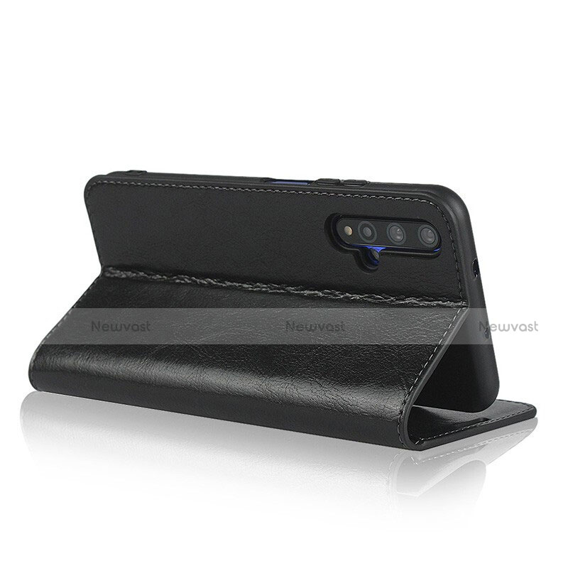 Leather Case Stands Flip Cover T18 Holder for Huawei Honor 20S