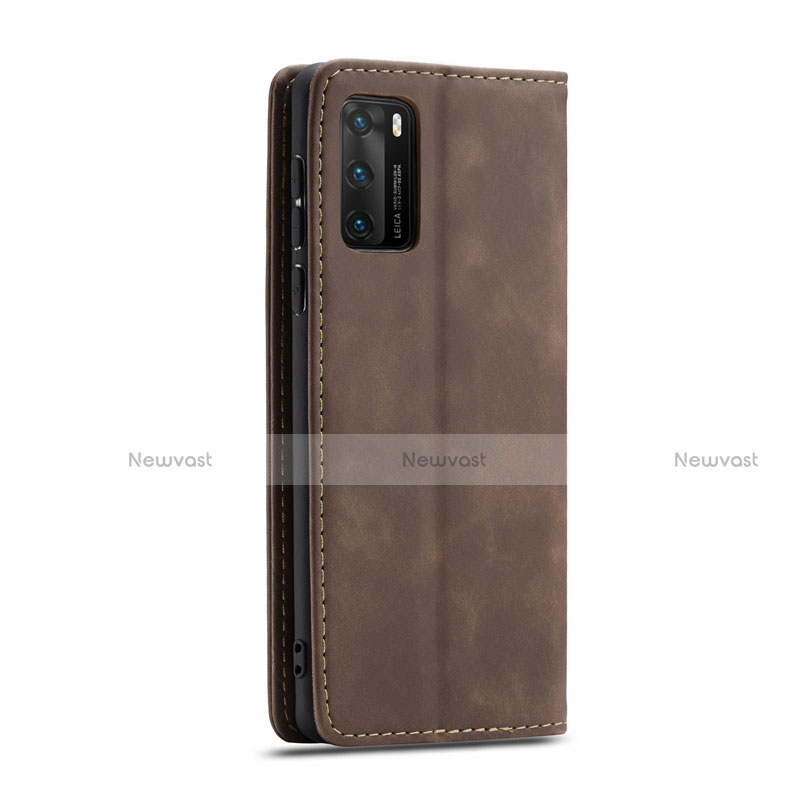 Leather Case Stands Flip Cover T18 Holder for Huawei P40