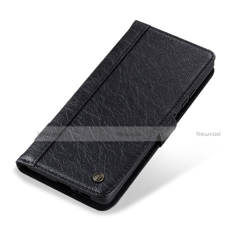 Leather Case Stands Flip Cover T19 Holder for Apple iPhone 13 Black