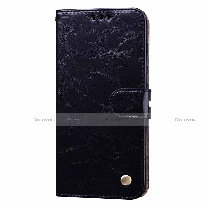 Leather Case Stands Flip Cover T20 Holder for Huawei P40 Black