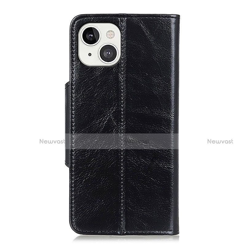 Leather Case Stands Flip Cover T21 Holder for Apple iPhone 13 Mini