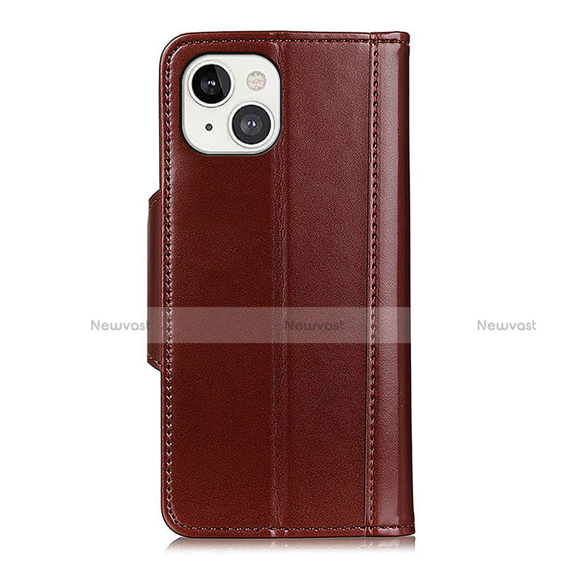 Leather Case Stands Flip Cover T22 Holder for Apple iPhone 14