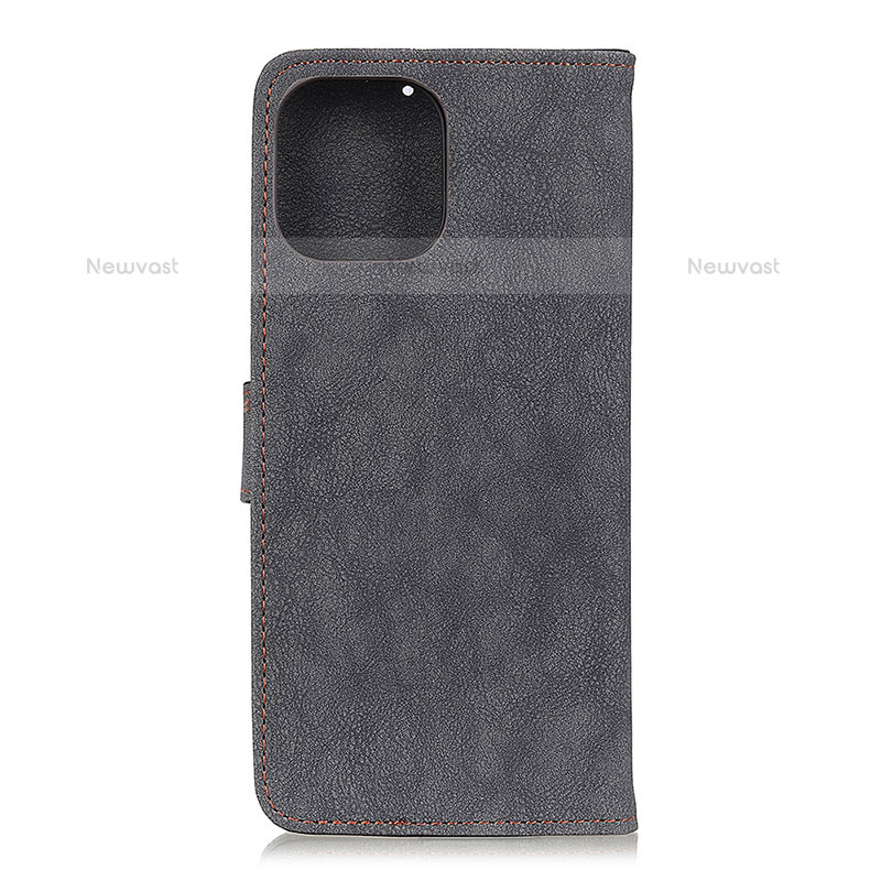 Leather Case Stands Flip Cover T23 Holder for Xiaomi Mi 11 5G Black
