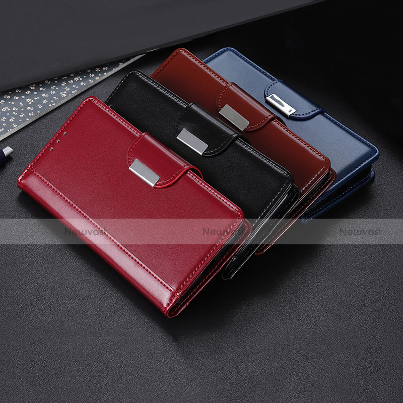 Leather Case Stands Flip Cover T24 Holder for Apple iPhone 13 Mini