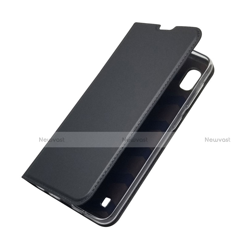 Leather Case Stands Flip Cover U01 Holder for Samsung Galaxy A10