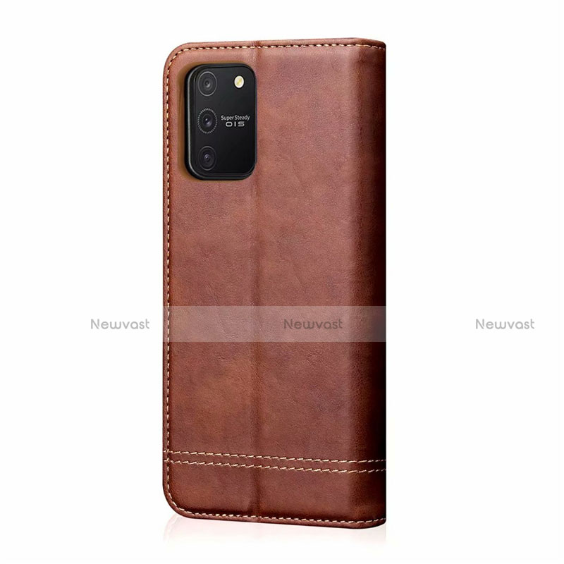 Leather Case Stands Flip Cover Z01 Holder for Samsung Galaxy S10 Lite
