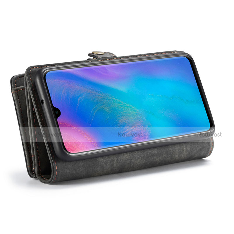 Leather Case Stands Flip Cover Z02 Holder for Huawei Nova 4e
