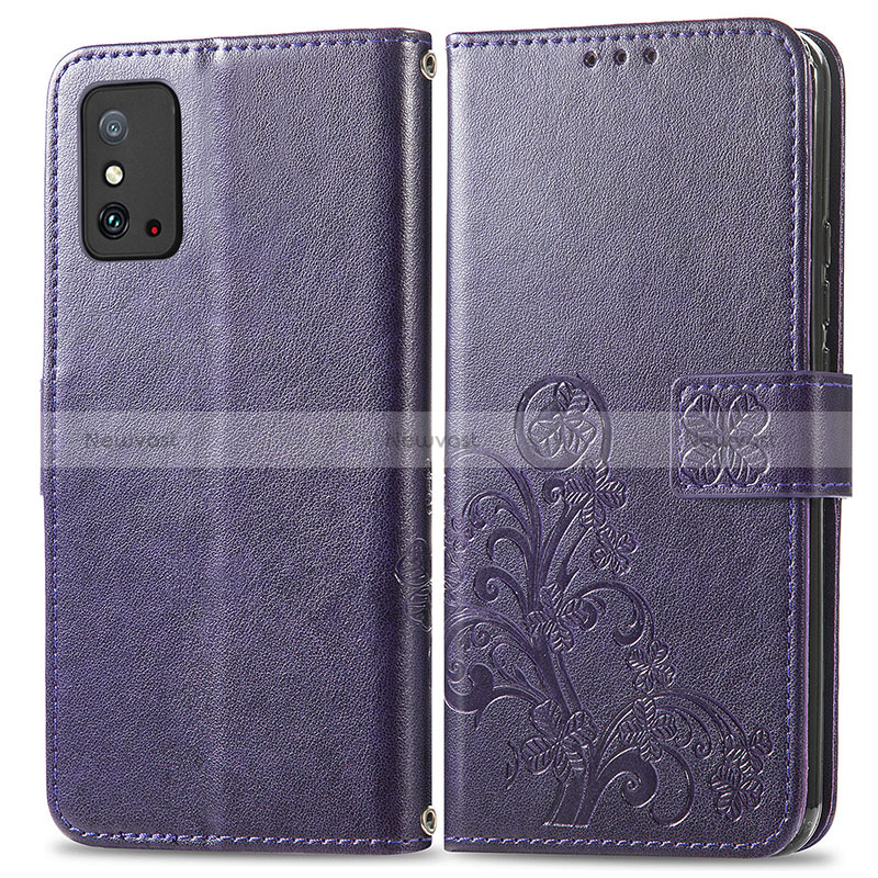 Leather Case Stands Flip Flowers Cover Holder for Huawei Honor X10 Max 5G