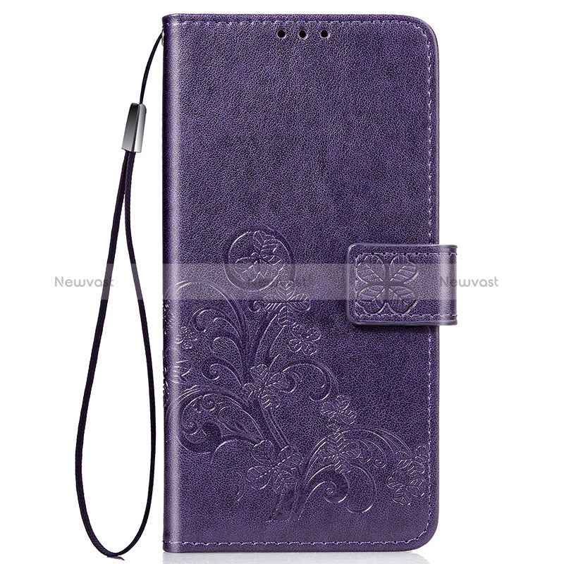 Leather Case Stands Flip Flowers Cover Holder for Samsung Galaxy M21s