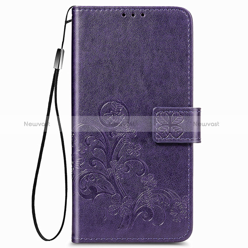 Leather Case Stands Flip Flowers Cover Holder for Xiaomi Poco X3 NFC