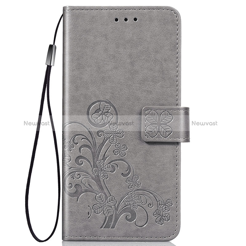 Leather Case Stands Flip Flowers Cover Holder for Xiaomi Redmi Note 9 Pro