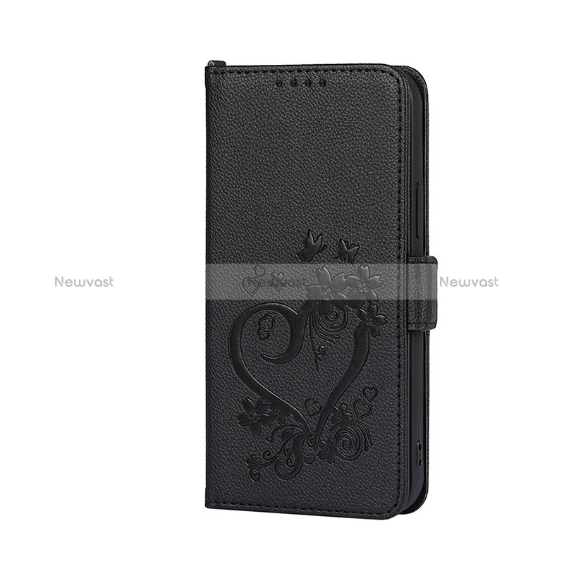 Leather Case Stands Flip Flowers Cover L16 Holder for Apple iPhone 14 Pro Max