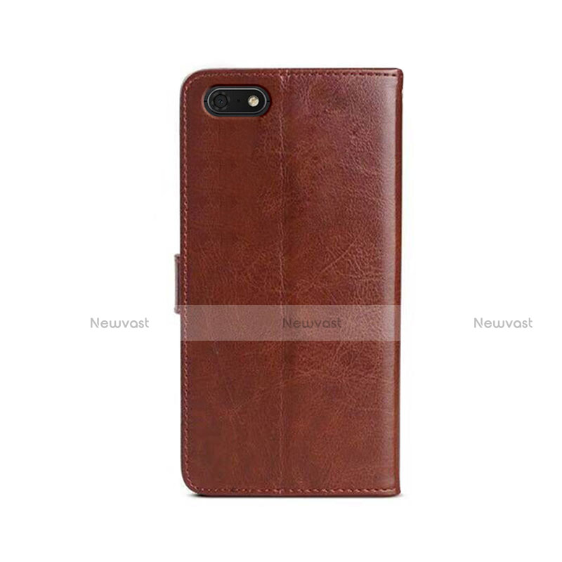 Leather Case Stands Flip Holder Cover for Huawei Honor 7S
