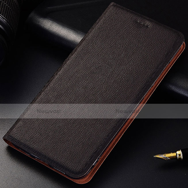 Leather Case Stands Flip Holder Cover for Oppo Find X Black