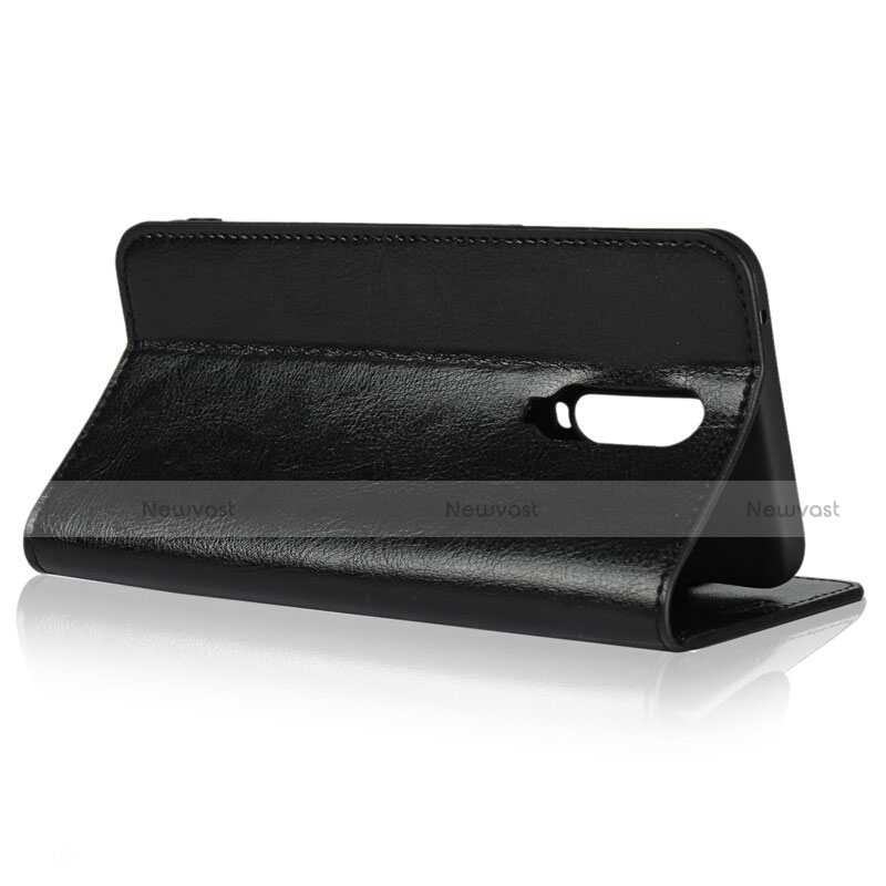 Leather Case Stands Flip Holder Cover for Oppo R17 Pro