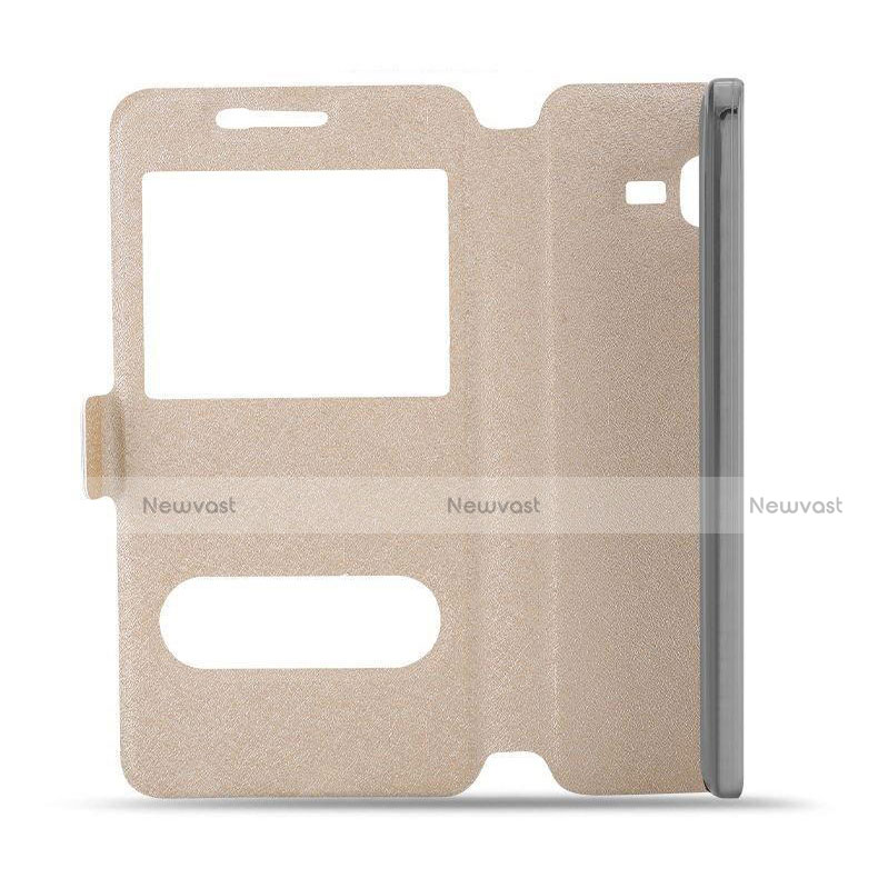 Leather Case Stands Flip Holder Cover for Samsung Galaxy On7 G600FY