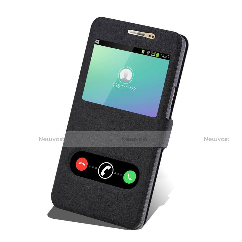 Leather Case Stands Flip Holder Cover for Samsung Galaxy On7 G600FY