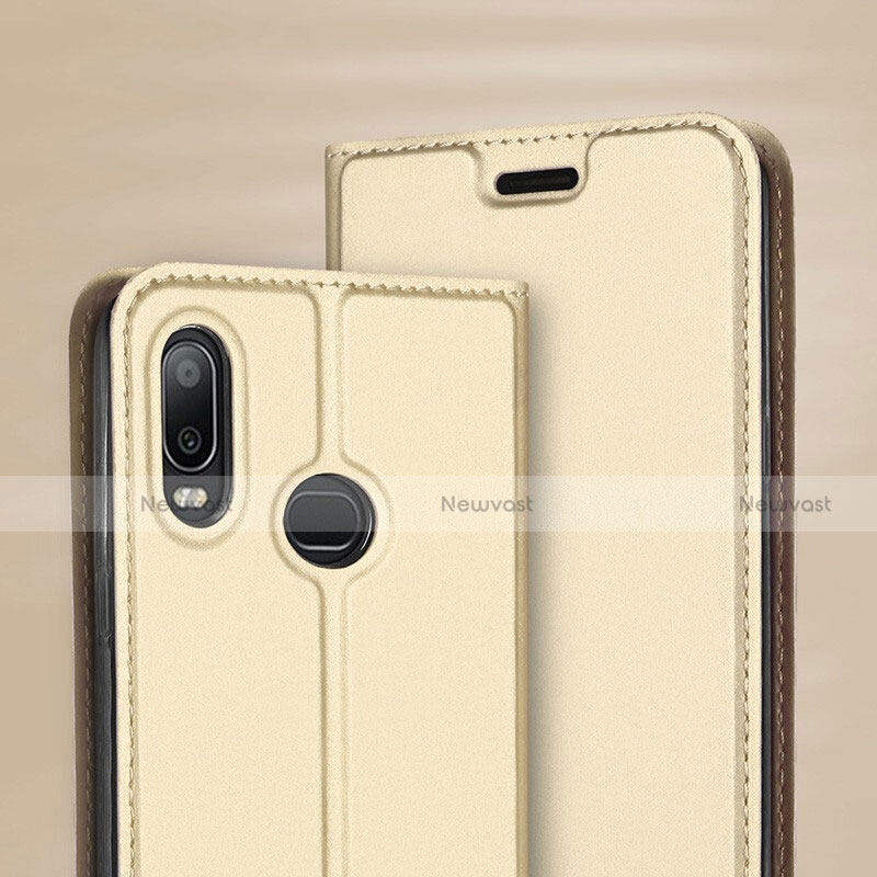 Leather Case Stands Flip Holder Cover L01 for Samsung Galaxy A6s