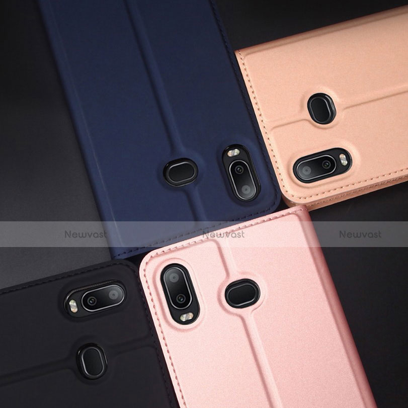 Leather Case Stands Flip Holder Cover L01 for Samsung Galaxy A6s