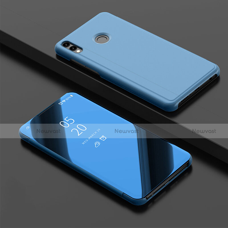 Leather Case Stands Flip Mirror Cover Holder for Huawei Honor 10 Lite