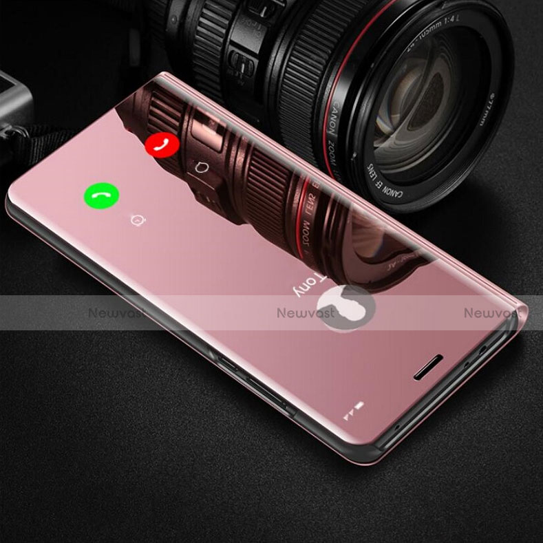 Leather Case Stands Flip Mirror Cover Holder for Huawei Honor View 30 Pro 5G