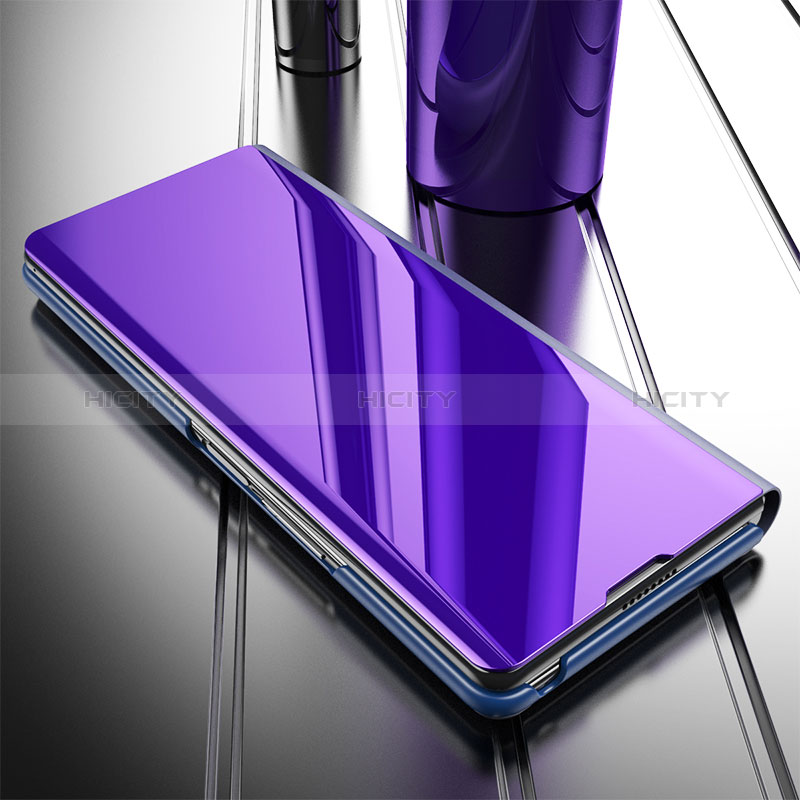 Leather Case Stands Flip Mirror Cover Holder for Samsung Galaxy Z Fold4 5G