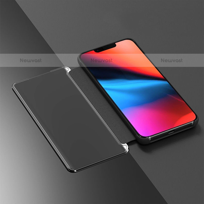 Leather Case Stands Flip Mirror Cover Holder L01 for Oppo Find X3 Pro 5G