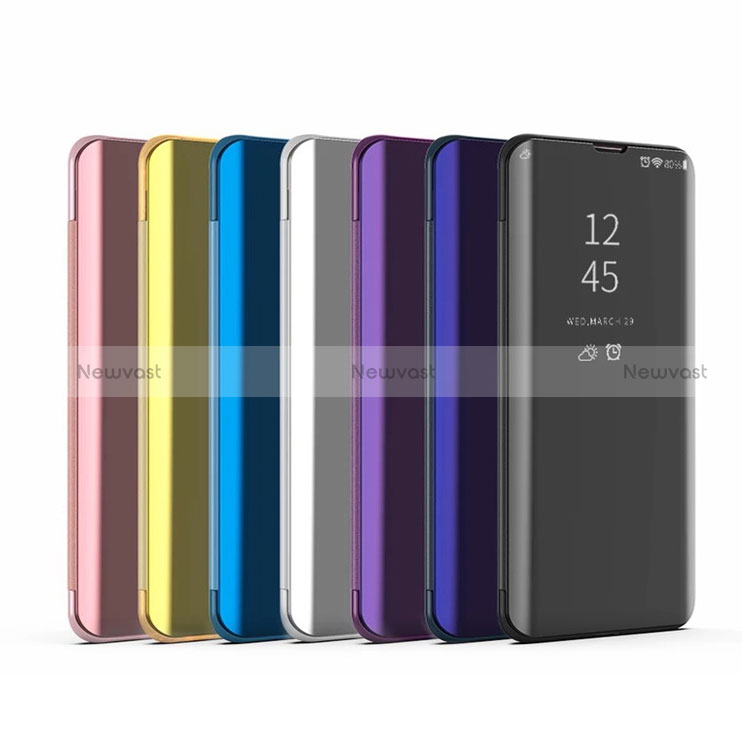 Leather Case Stands Flip Mirror Cover Holder L04 for Oppo Find X3 5G
