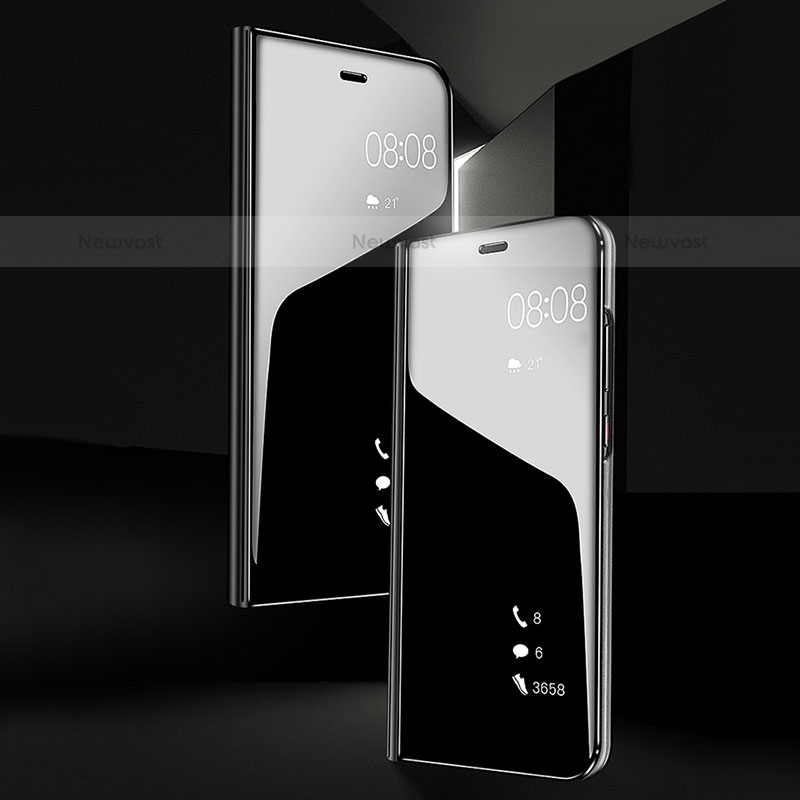 Leather Case Stands Flip Mirror Cover Holder M04 for Xiaomi Mi 11 Lite 4G