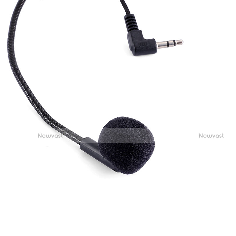 Luxury 3.5mm Mini Handheld Microphone Singing Recording K03 Black