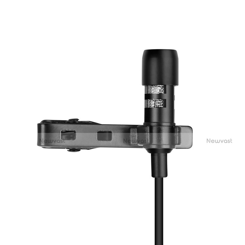 Luxury 3.5mm Mini Handheld Microphone Singing Recording K06 Black
