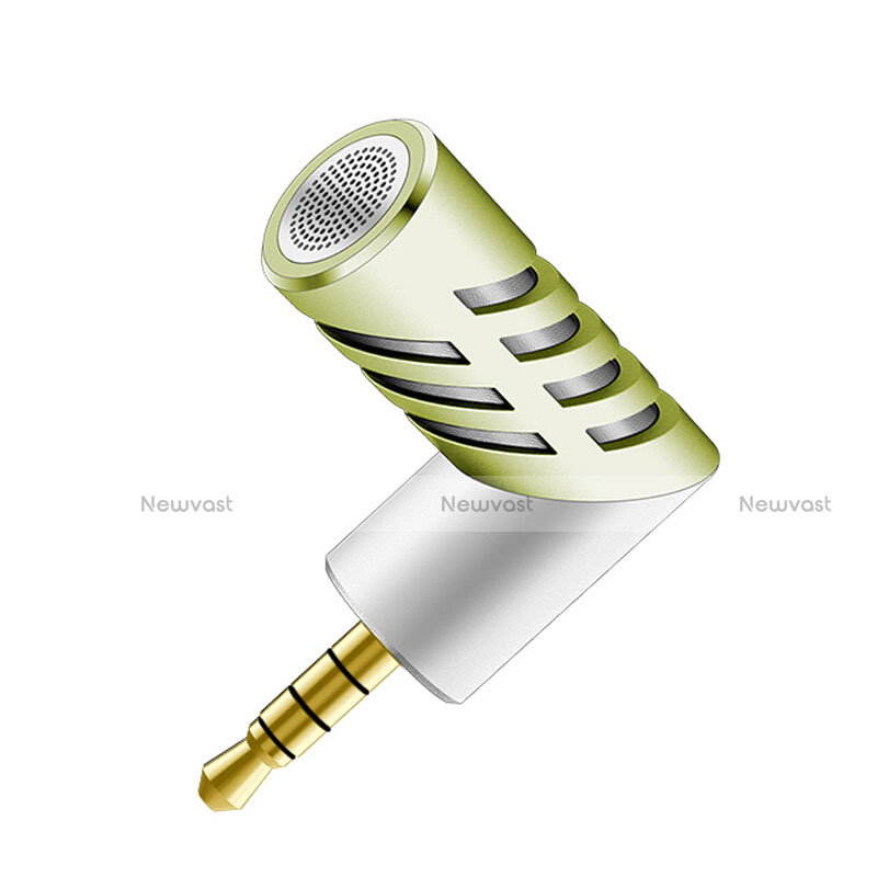 Luxury 3.5mm Mini Handheld Microphone Singing Recording M09 Green