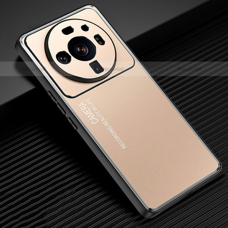 Luxury Aluminum Metal Back Cover and Silicone Frame Case for Xiaomi Mi 12 Ultra 5G