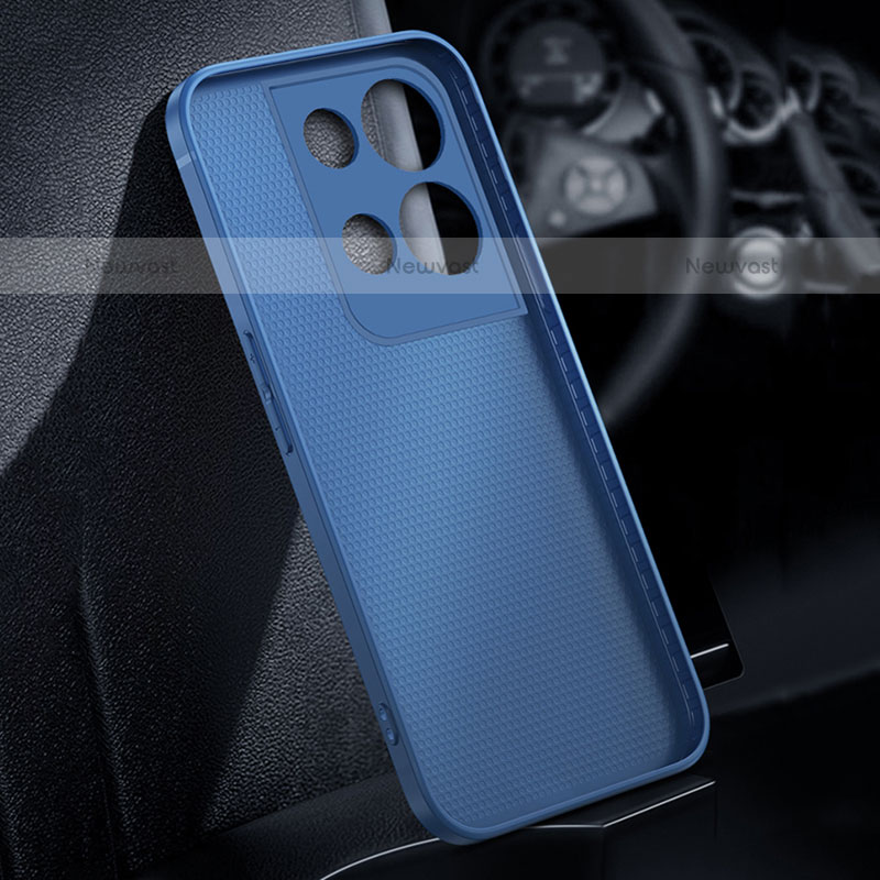 Luxury Aluminum Metal Back Cover and Silicone Frame Case J01 for Oppo Reno9 Pro+ Plus 5G