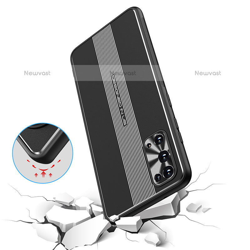 Luxury Aluminum Metal Back Cover and Silicone Frame Case JL1 for Samsung Galaxy S20 5G