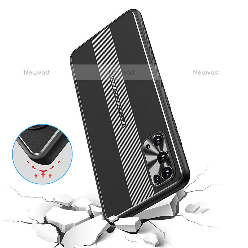 Luxury Aluminum Metal Back Cover and Silicone Frame Case JL1 for Samsung Galaxy S20 Plus