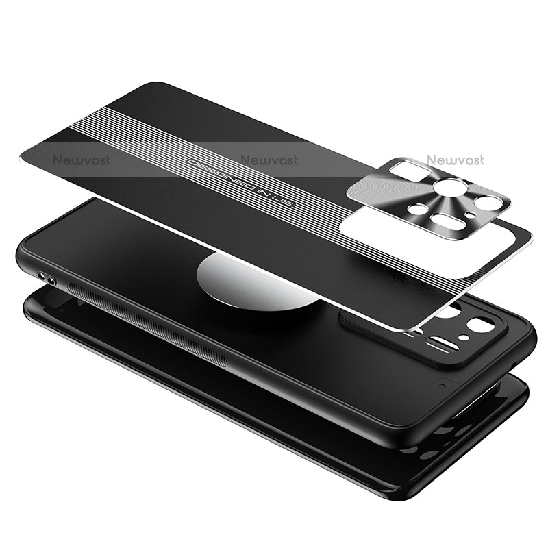Luxury Aluminum Metal Back Cover and Silicone Frame Case JL1 for Samsung Galaxy S20 Ultra