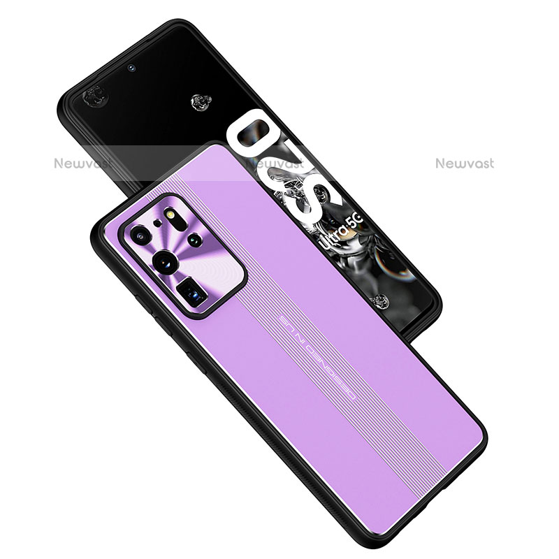 Luxury Aluminum Metal Back Cover and Silicone Frame Case JL1 for Samsung Galaxy S20 Ultra 5G