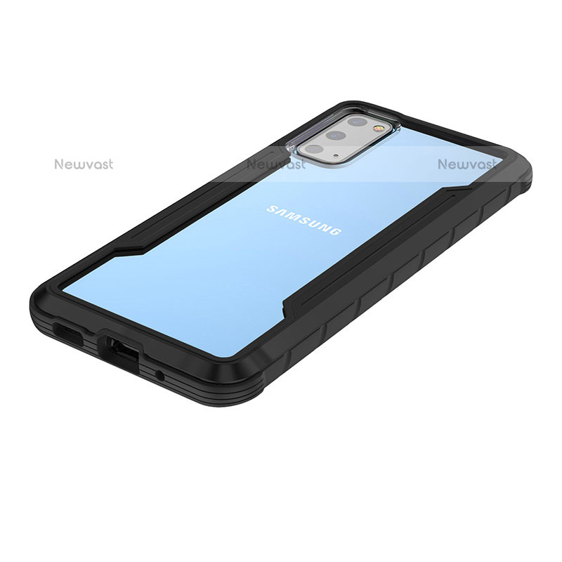 Luxury Aluminum Metal Back Cover and Silicone Frame Case RJ1 for Samsung Galaxy S20 5G