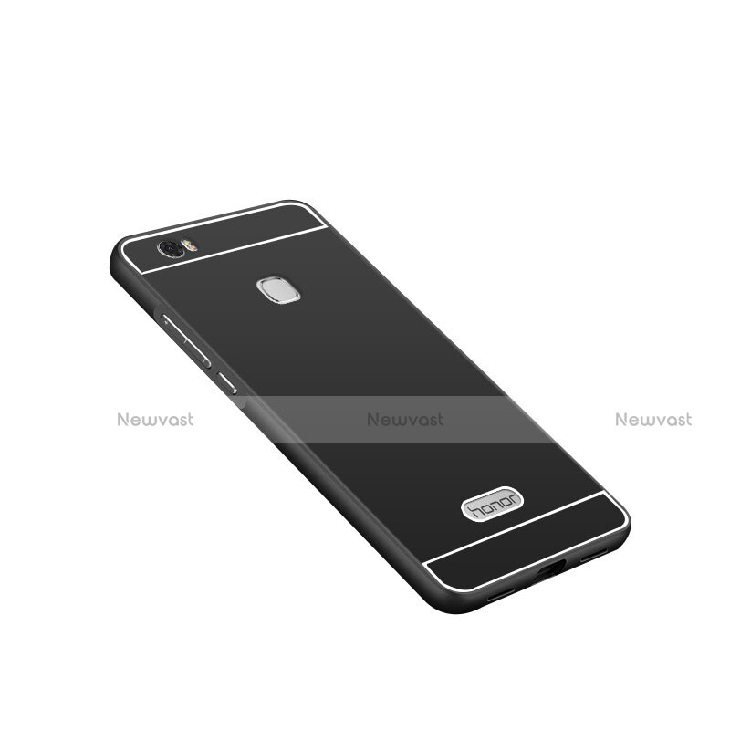 Luxury Aluminum Metal Case for Huawei Honor V8 Max Black