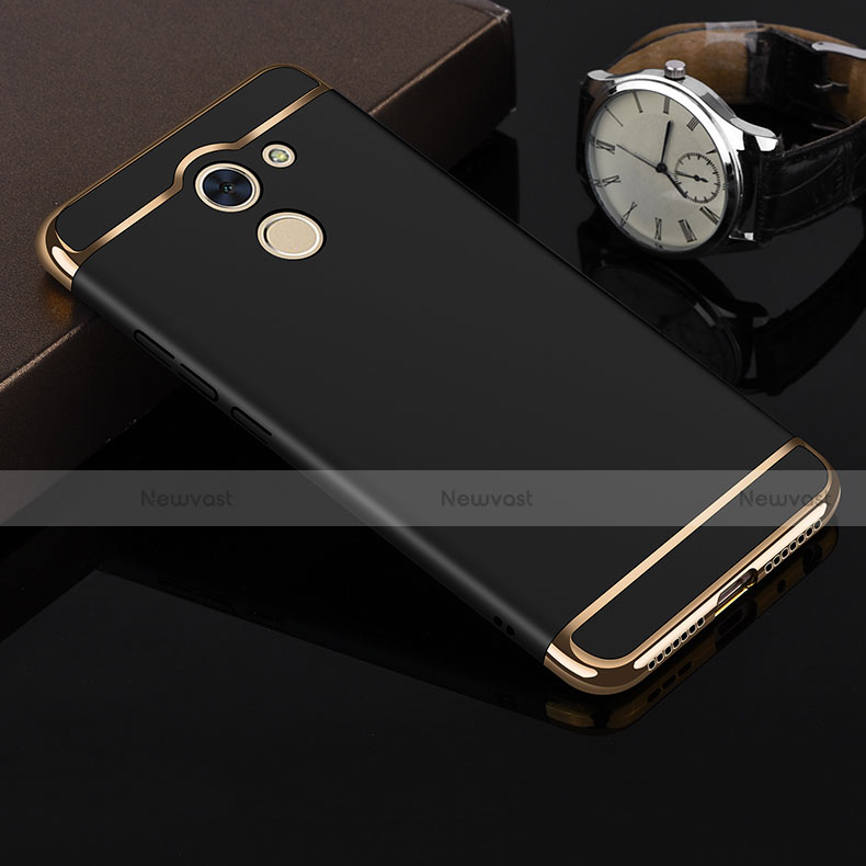 Luxury Aluminum Metal Case for Huawei Y7 Prime Black