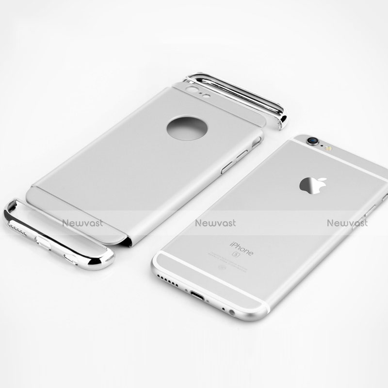 Luxury Aluminum Metal Cover A01 for Apple iPhone 6S Plus Silver